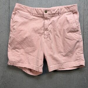 Andover Shop Drummond Shorts Pink Chino Cotton 9" Inseam Preppy Men's 36